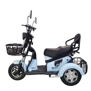 Factory Price High Speed Trike Fat Tire Motorcycle Bike Adults 500w Electric Tricycles Three Wheel for Sale