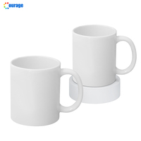 도매 사용자 정의 11oz Aaa 최고 등급 승화 화이트 블랭크 대량 M-01 세라믹 머그