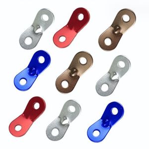 Equipo bobinador de tapón para tienda de campaña, accesorios de aluminio curvo, hebilla de ajuste de cuerda de viento para exteriores - Product Image 1