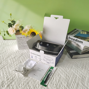 Nuevo Souncrise 700ml 48KHz 18W Limpiador ultrasónico de joyas de acero inoxidable Temporizador digital para dentaduras Gafas Esenciales para el hogar - Product Image 4