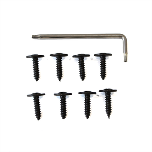 Juego de 2 Protectores de Guardabarros Delanteros y 4 Traseros con Tornillos para GMC Sierra 2500HD 3500HD 2020-2025 - Product Image 3
