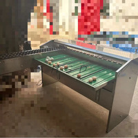 Boîtier extérieur anti-poussière en acier inoxydable résistant pour machine de tri d'œufs à usage intensif en usine