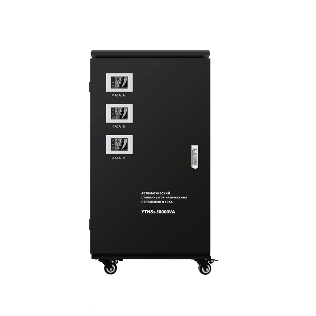 EAST Three-Phase SVC Automatic Voltage Regulators/Stabilizers 10KVA-100KVA AC 380V 50/60Hz High Efficiency 96% Industrial