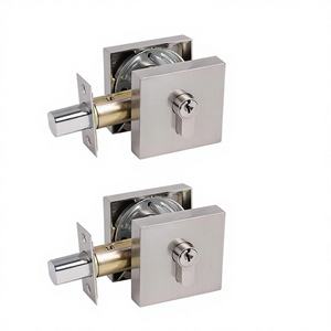 أقفال منزلية Maxal قفل باب دخول F1101 قفل ديدبولت من سبائك الزنك لباب خشبي - Product Image 1