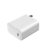 65W Gan Tech Haute Puissance Charge Rapide PD 1C TYPE-C Usb Chargeur Mural et Câble Type C téléphone Système de Reconnaissance Intelligent