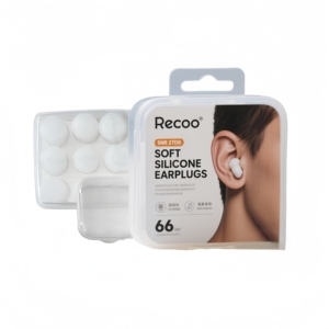 Bouchons d'oreilles en gel moulable réutilisables, imperméables, réduction du bruit, bouchons d'oreilles en silicone moulable pour la natation - Product Image 1