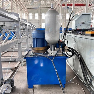 Thin-Wall Light Steel (0.4-1.2mm) Purlin Roll Forming Machine Full-automatic PLC <b>Control</b> <b>Motor</b> & Gear Construction Use - Product Image 4