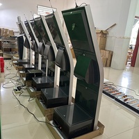 Pantalla táctil Lcd multilingüe de red WiFi de 17 "y 19 entradas impresas con pantalla Led, Sistema de Gestión de colas, máquina expendedora de Software