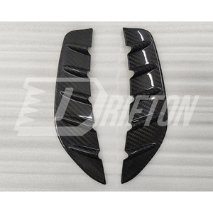 Moldura de Entrada de Aire Lateral para Parachoques Delantero de Fibra de Carbono Emira para Lotus Emira, Piezas de Fibra de Carbono - Product Image 4