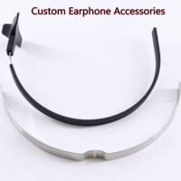 Pièces en acier inoxydable personnalisées XGH pour casques Accessoires de casque bandeau e-placage en acier au manganèse