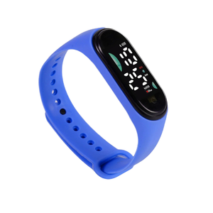 Pequeño impermeable IP68 plástico LED reloj inteligente electrónico TFT para estudiantes de escuela primaria secundaria accesorio de temporada anillo de mano - Product Image 4