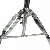 Wholesale Durable Metal Adjustable Cymbal Stand with 25mm Tube Diameter and Double Braced Legs Musical Instrument Accessories