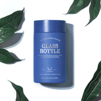 Emballage en verre personnalisé de 150 ml, flacons à pilules bleus vides pour vitamines, emballage de flacons pour capsules médicales
