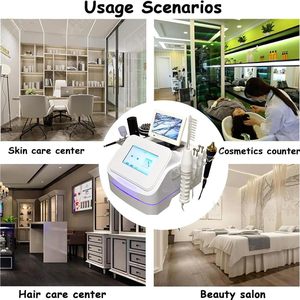 Macchina per l'analisi della pelle e dei capelli per saloni di bellezza, rilevatore di follicoli piliferi e del cuoio capelluto, attrezzatura per la cura di capelli e cuoio capelluto con 7 manipoli di lavoro - Product Image 2