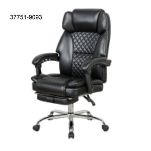 Chaise de bureau ergonomique élégante avec dossier, hauteur réglable et roulettes pivotantes pour la mobilité 37751-9090 37751-9091 - Product Image 5