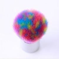 Brosse de nettoyage pour manucure douce et respectueuse de la peau, brosse à poussière pour ongles, brosse à dépoussiérer les débris des ongles, brosse de nettoyage pour nail art