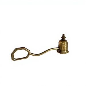 Éteignoir à bougie en laiton avec poignée hexagonale, durable, décoration d'intérieur, extincteur de bougie - Product Image 1