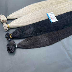 Produits d'extensions capillaires les plus tendance : Cheveux vietnamiens de haute qualité pour femme, tissage Genius Weft - Product Image 5
