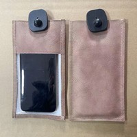 Sac anti-caméra pour téléphone en cuir PU, pochette de confidentialité sans prise de vue, fermeture magnétique, sac de sécurité réutilisable pour téléphone pour événements