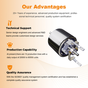 OEM 제조업체 가변 속도 저속 고토크 귀금속 브러시 소형 전기 코어리스 모터 (짐벌용) - Product Image 5