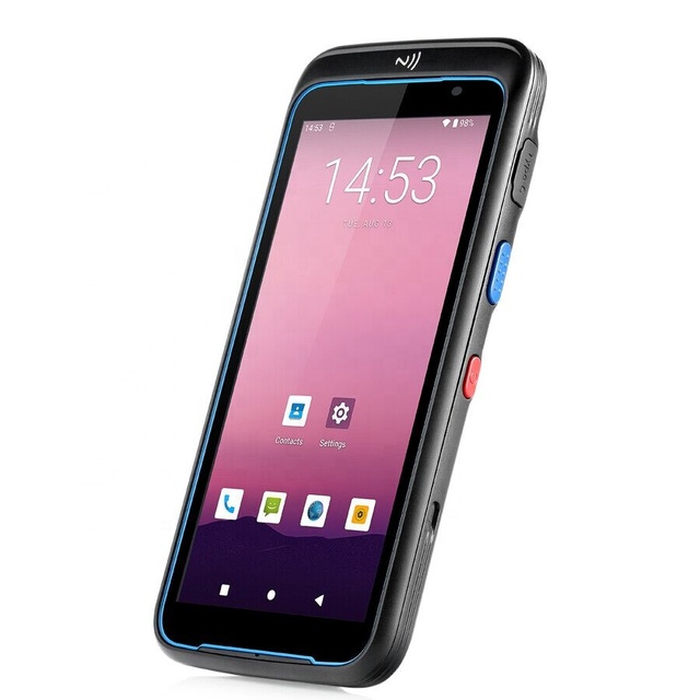 IP67 Waterproof Android 12 and 5.5inch Display Front NFC Handheld Rugged Phone PDA for Mobile POS Application