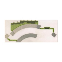 Resistencias de Montaje Superficial Tipo Chip para Sensor de Nivel de Combustible en Placa de Circuito Eléctrico HouBo, Sustrato de Alúmina Cerámica de Alta Temperatura