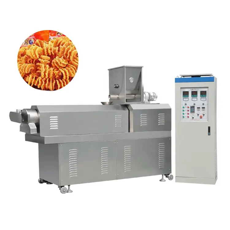 Sert şeker yatırma makinesi üreticileri üretim hattı aperatif yemek yapma makinesi