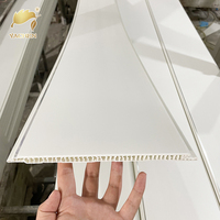 Techo Falso de PVC de 8mm Moderno, Ignífugo e Impermeable con Diseño Gráfico para Dormitorio, Sala de Estar y Uso Doméstico