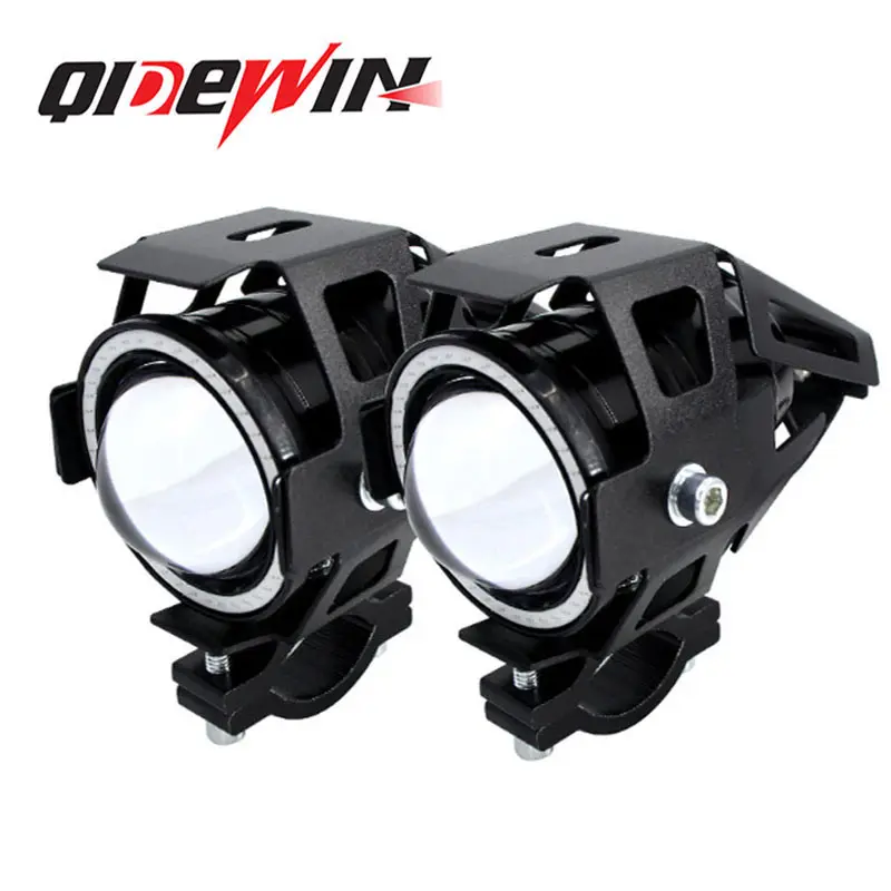 QIDEWIN U7 Lampu Led untuk Sepeda Motor Kabut Mengemudi Lampu Depan Led Bohlam Mobil 30W Crees Lampu Depan Led Bohlam untuk Mobil