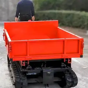 AGV Transporte autónomo Agricultura Crawler Robot de seguimiento automático