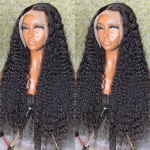 Raw Vietnamese Hair Burmese Curly 40 Inch 13x6 HD Lace Glueless <b>Front</b> <b>Wig</b> Body Wave Virgin Cuticle Aligned Human Hair <b>Wigs</b> - Product Image 6