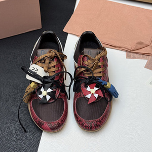 <span class=keywords><strong>Sneakers</strong></span> Casual da <span class=keywords><strong>donna</strong></span> con stampa retrò a serpente con dettagli con ciondoli con nappine alla moda scarpe basse con pannelli bianchi <span class=keywords><strong>verdi</strong></span> - Product Image 2