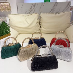 OEM evening <b>bag</b> Sparkling crystal evening <b>bag</b> crystal clutch Elegant party clutch Princess women clutch Custom made clutch - Product Image 3