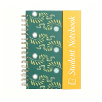 Carnet de notes personnalisé en gros pour étudiants, journal de bien-être, agenda A4 A5, reliure spirale, couverture rigide