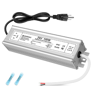Controlador LED No Regulable <span class=keywords><strong>de</strong></span> 100-277V y 100W para Iluminación LED, Fuente <span class=keywords><strong>de</strong></span> Alimentación LED <span class=keywords><strong>de</strong></span> Voltaje Constante <span class=keywords><strong>de</strong></span> 24V con Protección Contra Cortocircuitos - Product Image 5