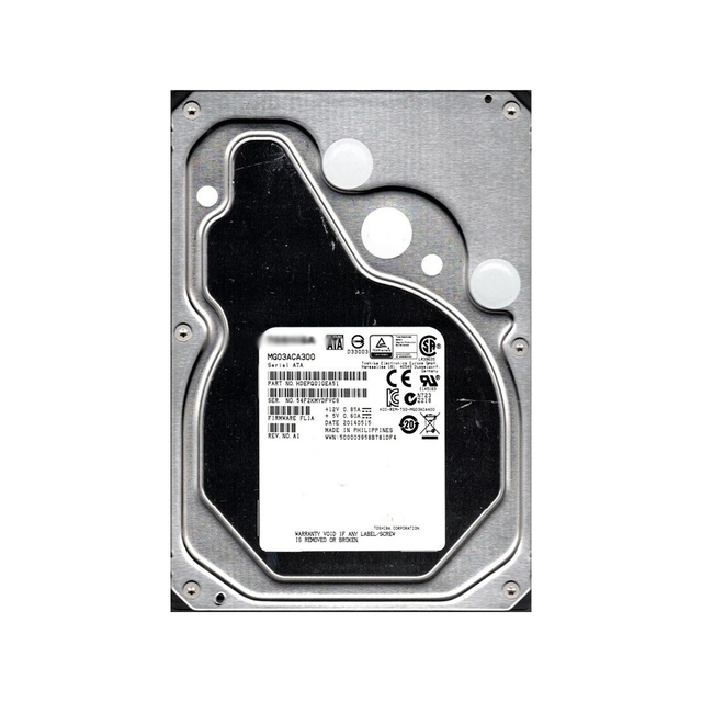 MG03ACA300 3TB 7200RPM 3.5 Inch SATA HDD MG03ACA300 Internal Hard Drive 6Gb/s 64MB Cache Desktop Storage Supplier