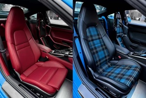 ผ้าคลุมเบาะคาร์บอนสำหรับ Taycan Cayman GT4 RS Targa RS 911.2 991 992 - Product Image 3
