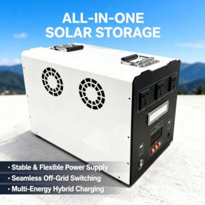 بنك طاقة متنقل خارجي مخصص بسعة 2000-2500 واط ساعة، خفيف الوزن، بطارية ليثيوم فوسفات الحديد، طاقة احتياطية للتنزه والتخييم والاستخدام في حالات الطوارئ - Product Image 1