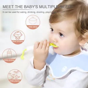 Производитель хлопок фоны для съемки новорожденных детей для еды Платочек-слюнявчик детские нагрудники