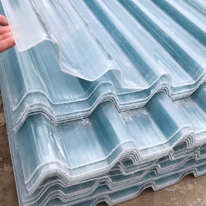 Panneau de <span class=keywords><strong>toiture</strong></span> en polycarbonate ondulé en gros, léger, haute résistance aux chocs, ignifuge, insonorisant, <span class=keywords><strong>translucide</strong></span> - Product Image 3