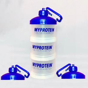 Nuevo Producto: Dispensador Portátil de Proteína en Polvo de 3 Capas, Libre de BPA, con Logotipo Personalizado y Llavero - Product Image 3