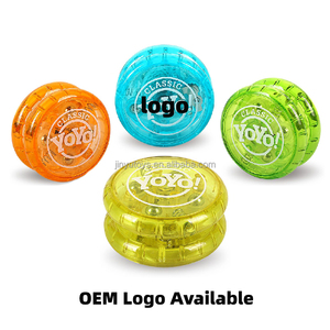 Venta al por mayor de plástico de alta calidad personalizado LED luz intermitente Bola de plástico retráctil con luz para niños jugar Juguetes Juegos - Product Image 5