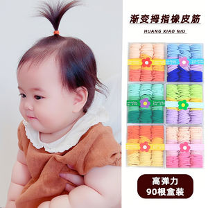 Ligas elásticas para el cabello de bebé al por mayor - Ligas desechables para el cabello de bebé - Menos daño al cabello - Accesorios básicos para el cabello - Product Image 2