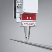 Máquina de Corte Láser de Fibra CNC de Alta Resistencia Serie E de DPLASER para el Procesamiento de Tubos Metálicos Redondos y Cuadrados de Gran Diámetro