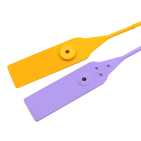 PN-PS2108 Scellé plastique à usage unique, scellé de sécurité pour sacs plastiques, scellé à bande plastique, scellés jetables à serrage rapide pour la logistique