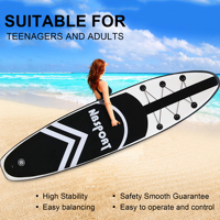 Planche de surf gonflable de qualité supérieure, design kayak, planche de sport, tapis flottant, paddleboard avec accessoires