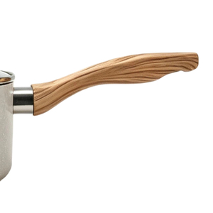 Casserole à lait à fond épaissi pour cuisinière à induction, idéale pour la préparation de repas à domicile et en appartement, service professionnel OEM ODM - Product Image 5