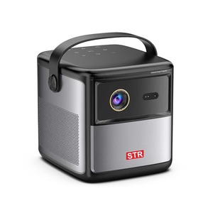 Mini projecteur portable intelligent d'extérieur, vidéo <span class=keywords><strong>home</strong></span> <span class=keywords><strong>cinéma</strong></span> sans fil, vidéo d'extérieur rechargeable, google tv, projecteur dlp bon marché, vente en gros - Product Image 1