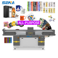 Impresora multifuncional plana UV 1610 con cabezales de impresión Epson/Ricoh