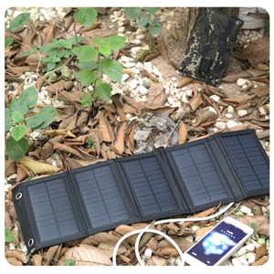 ALECTER 20W Foldable Monocrystalline Silicon <b>Solar</b> <b>Panels</b> 156.75mm Lightweight <b>Portable</b> 21% High Efficiency Waterproof Outdoor - Product Image 3
